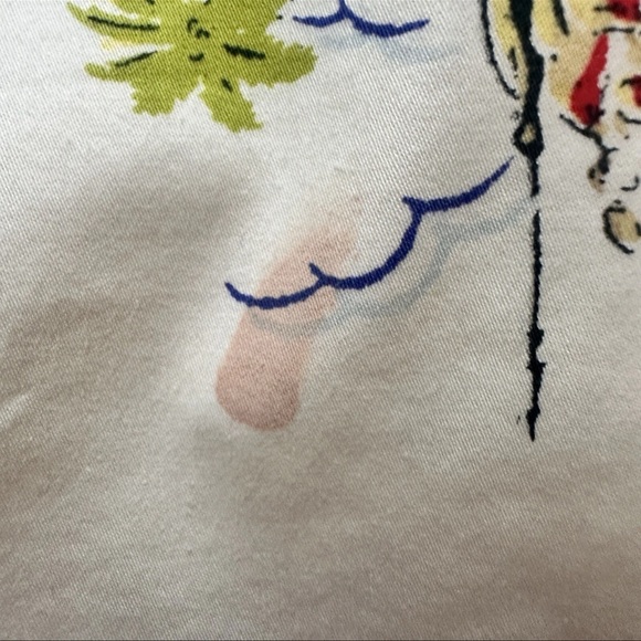 J. Crew Hula Girl Size 4 Dress Strapless Hawaiian Hawaii Beach Scene Aloha - Picture 15 of 15